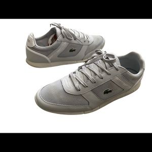 COPY - Men’s Lacoste Athletic Shoes Size 9.5Narrow Light Grey